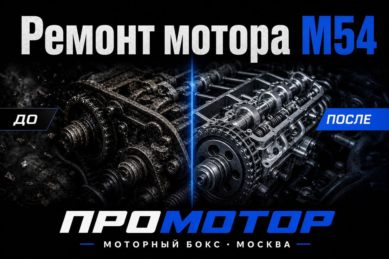 Двигатель BMW M54: ремонт и типичные проблемы