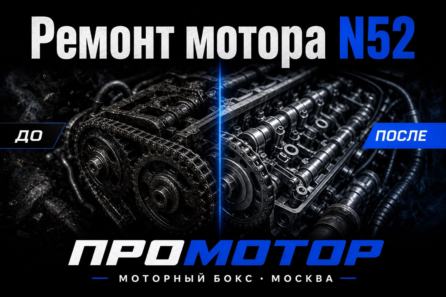 Двигатель BMW N52: ремонт и типичные проблемы