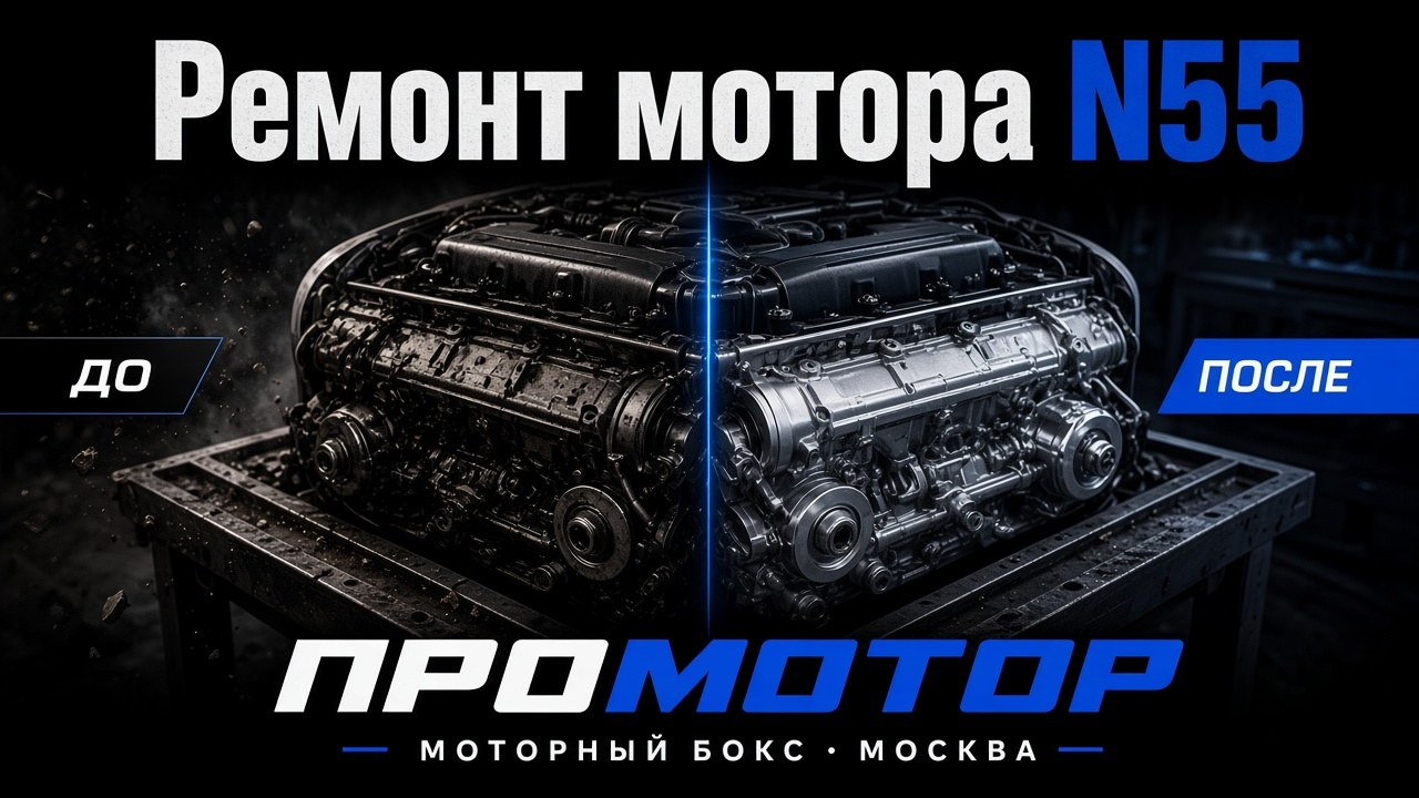Двигатель BMW N55: ремонт и типичные проблемы