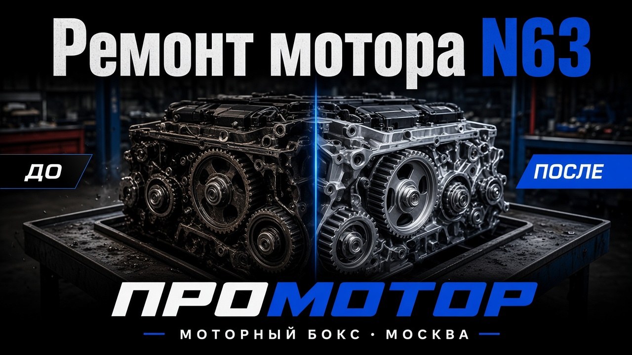 Двигатель BMW N63: ремонт и типичные проблемы
