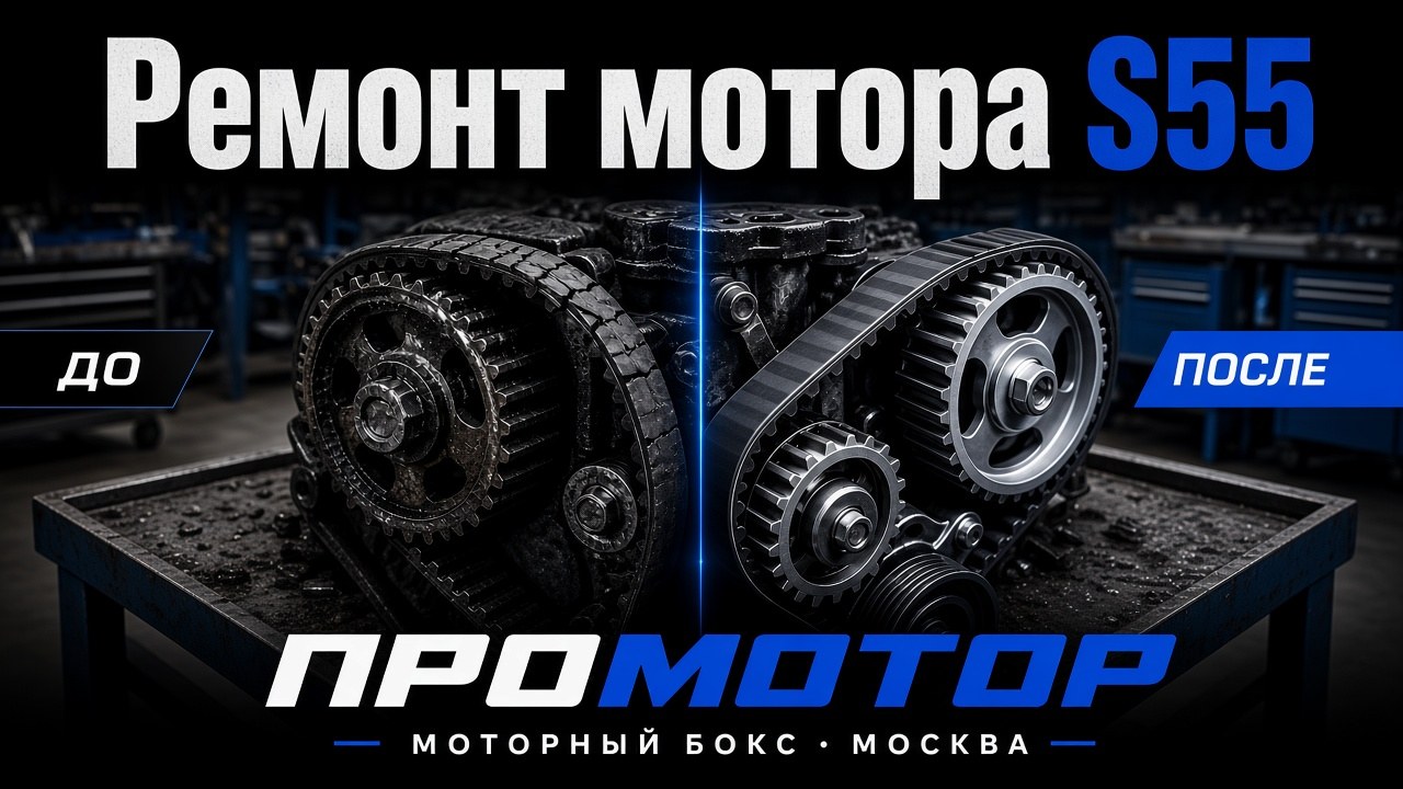 Двигатель BMW S55: ремонт и типичные проблемы