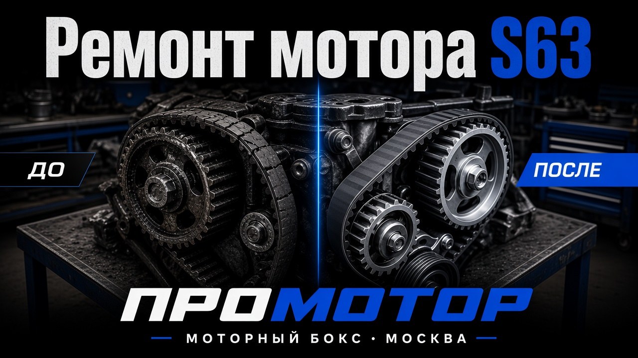 Двигатель BMW S63: ремонт и типичные проблемы