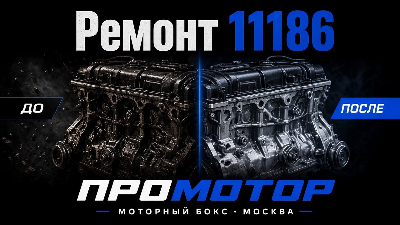 Двигатель Lada 11186: ремонт и проблемы