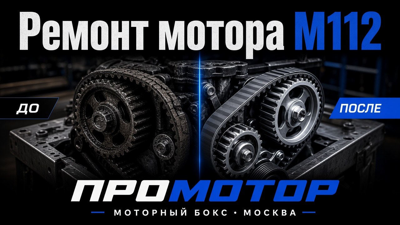 Двигатель Mercedes M112: ремонт и проблемы