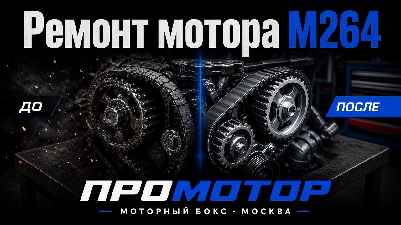 Двигатель Mercedes M264: ремонт и проблемы