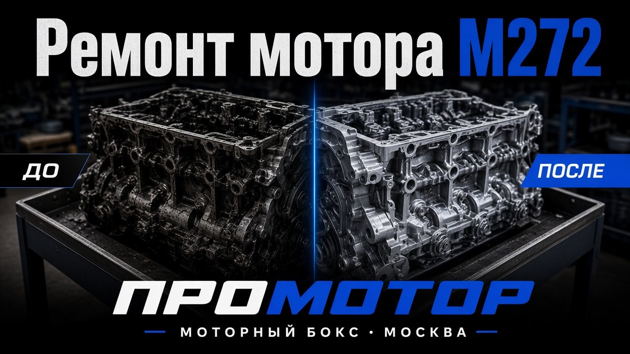 Двигатель Mercedes M272: ремонт и проблемы