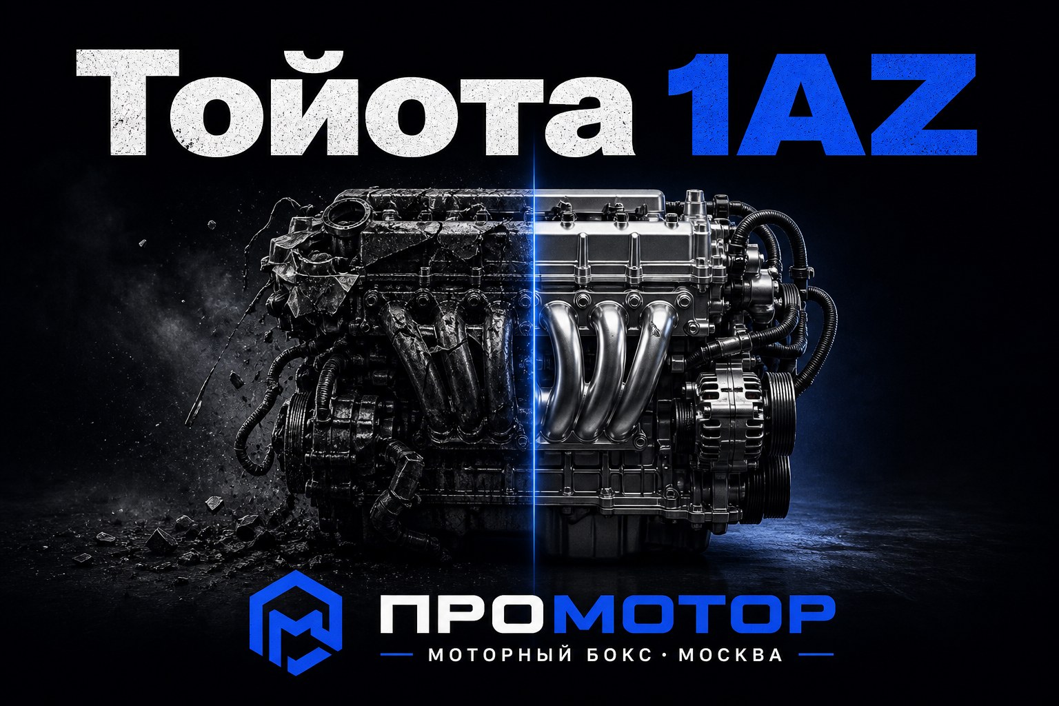Двигатель Toyota 1AZ: ремонт и проблемы