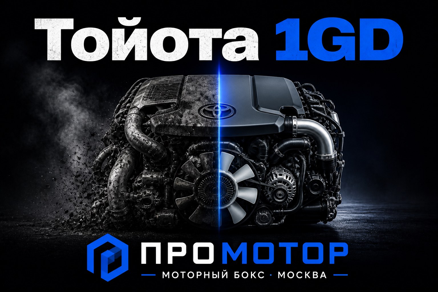 Двигатель Toyota 1GD: ремонт и проблемы
