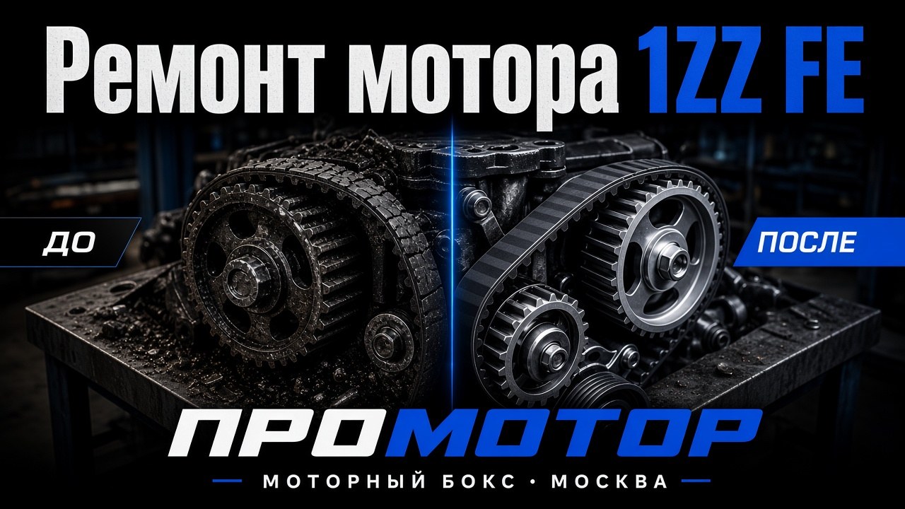 Двигатель Toyota 1ZZ-FE: ремонт и проблемы
