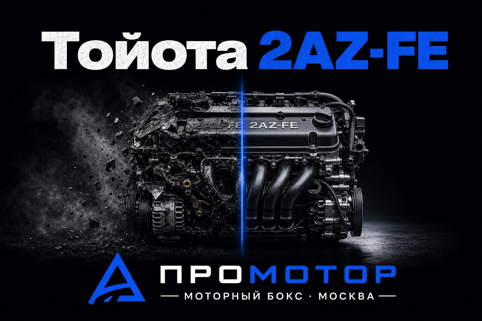 Двигатель Toyota 2AZ-FE: ремонт и проблемы