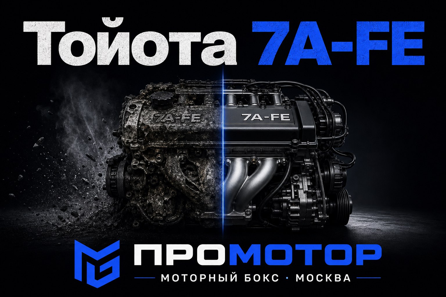 Двигатель Toyota 7A-FE: ремонт и проблемы