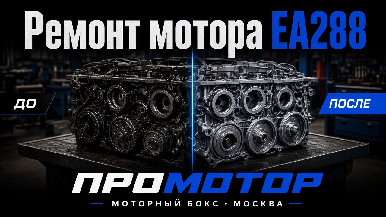 Двигатель Volkswagen EA288: ремонт и проблемы
