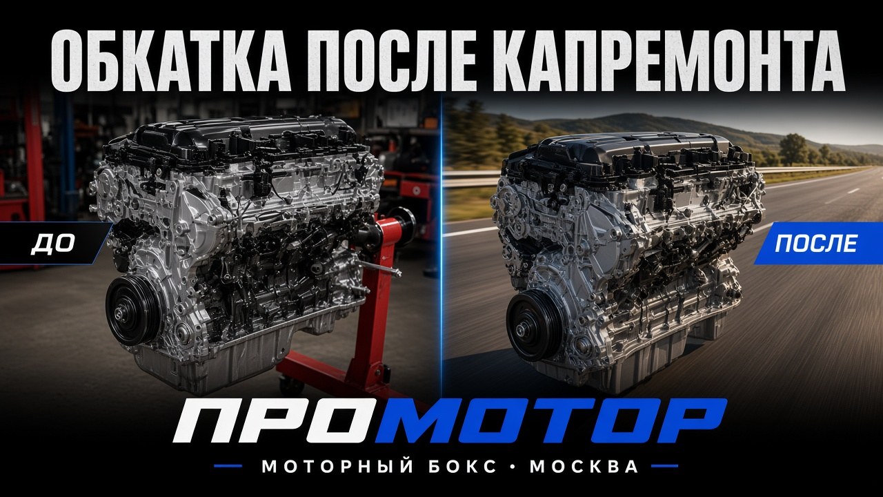 Обкатка двигателя после капремонта