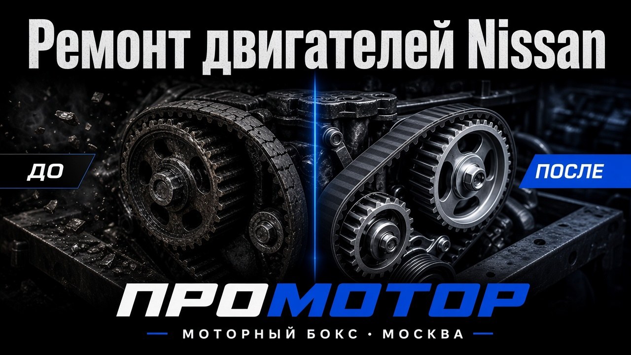 Ремонт двигателей Nissan в Москве