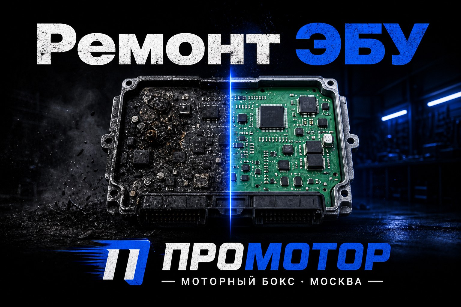 Ремонт ЭБУ двигателя в Москве