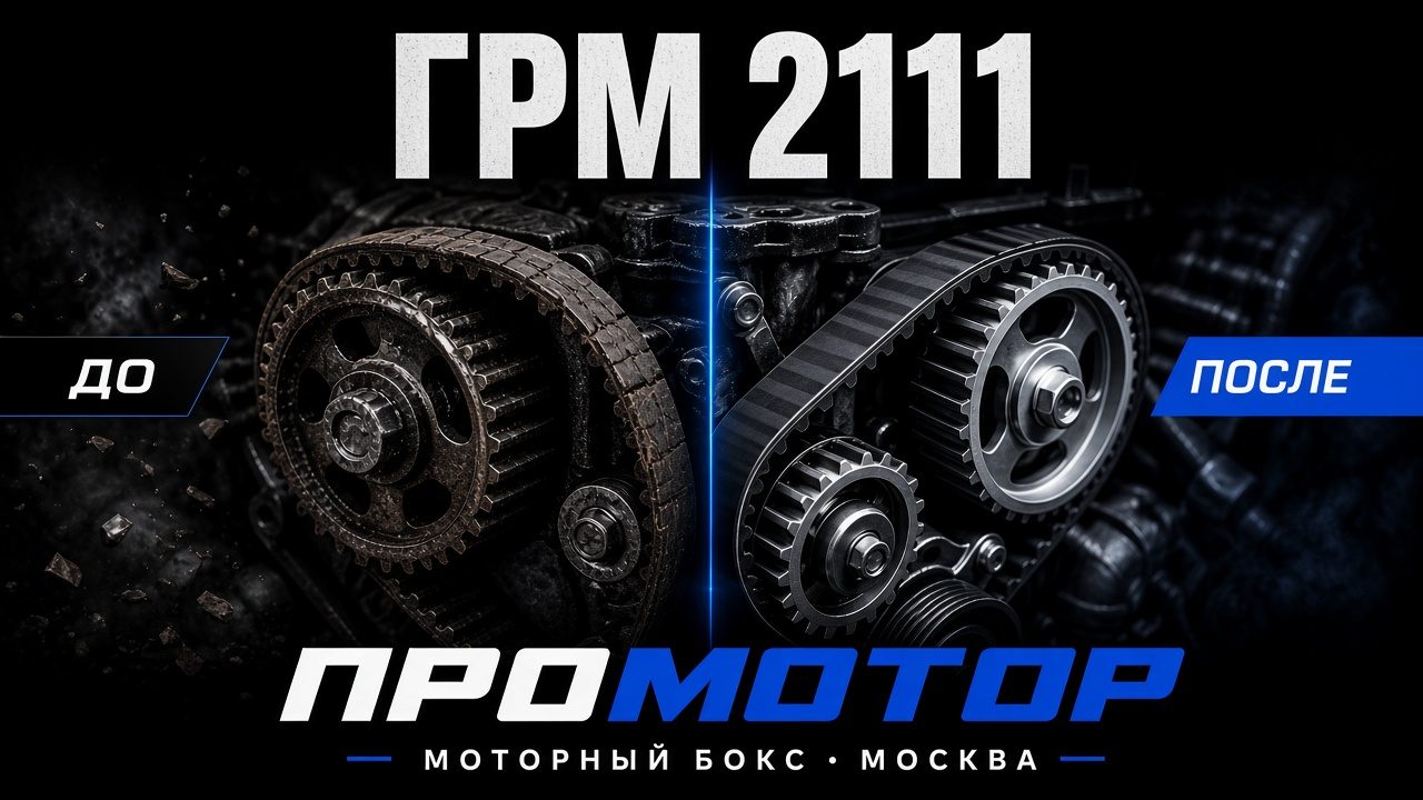 Замена ГРМ Lada 2111: интервал и риски