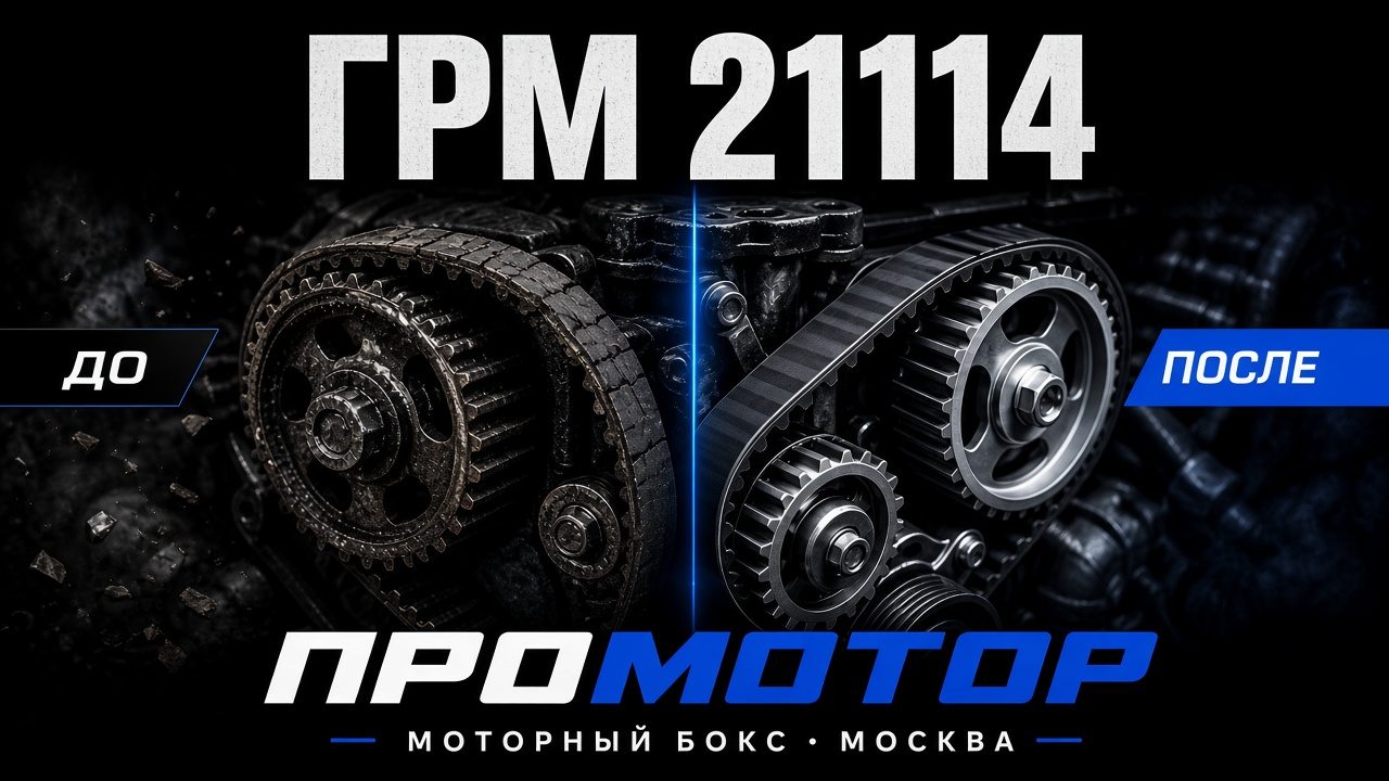 Замена ГРМ Lada 21114: интервал и риски