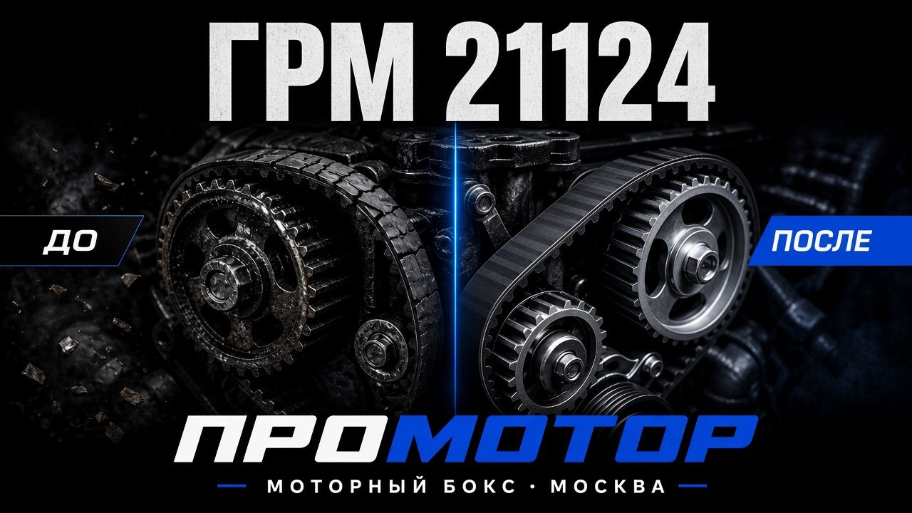 Замена ГРМ Lada 21124: интервал и риски