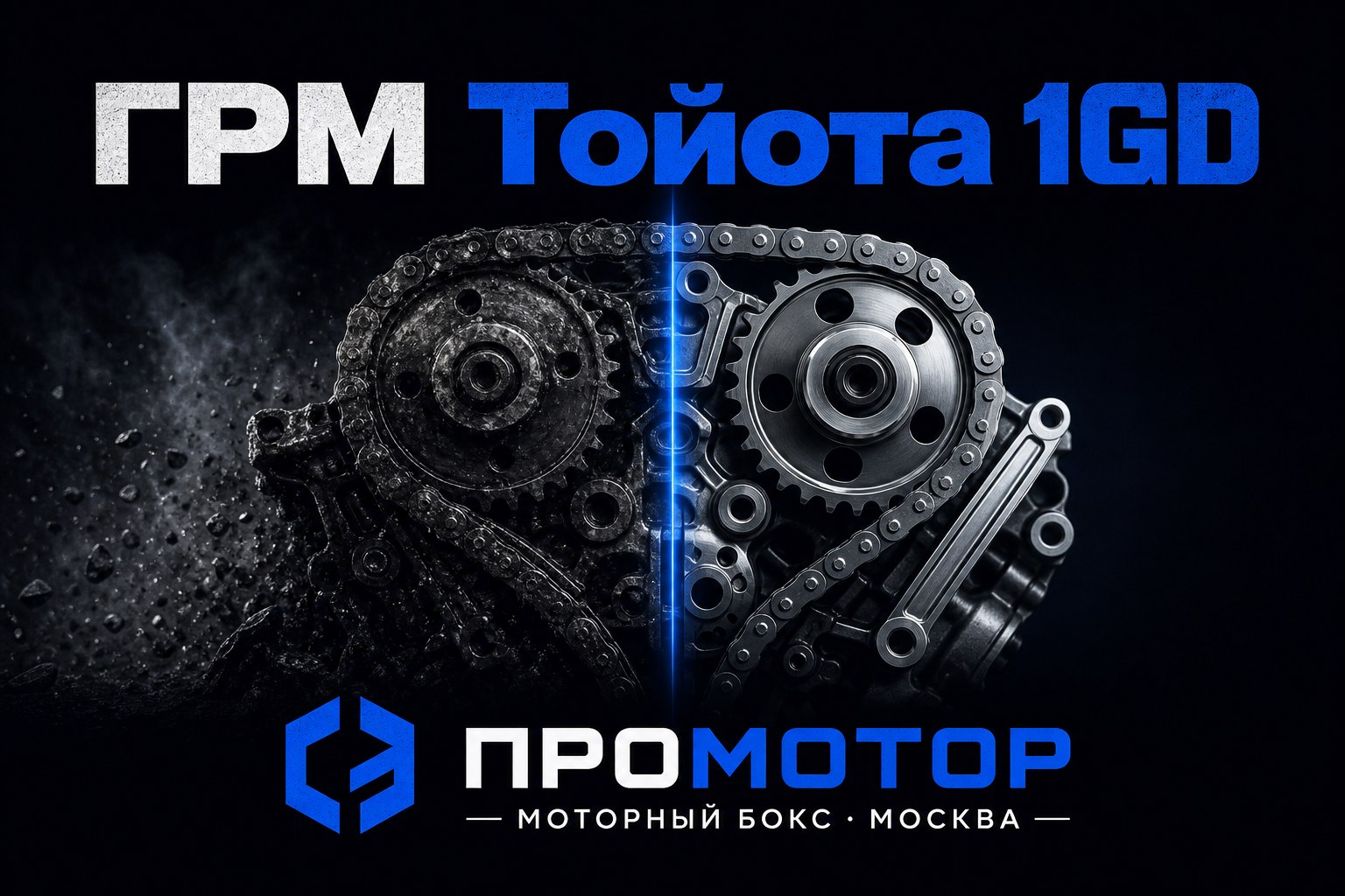 Замена ГРМ Toyota 1GD: интервал и риски