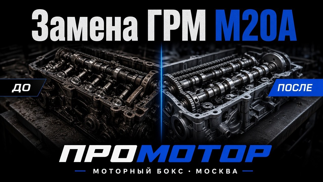 Замена ГРМ Toyota M20A: интервал и риски