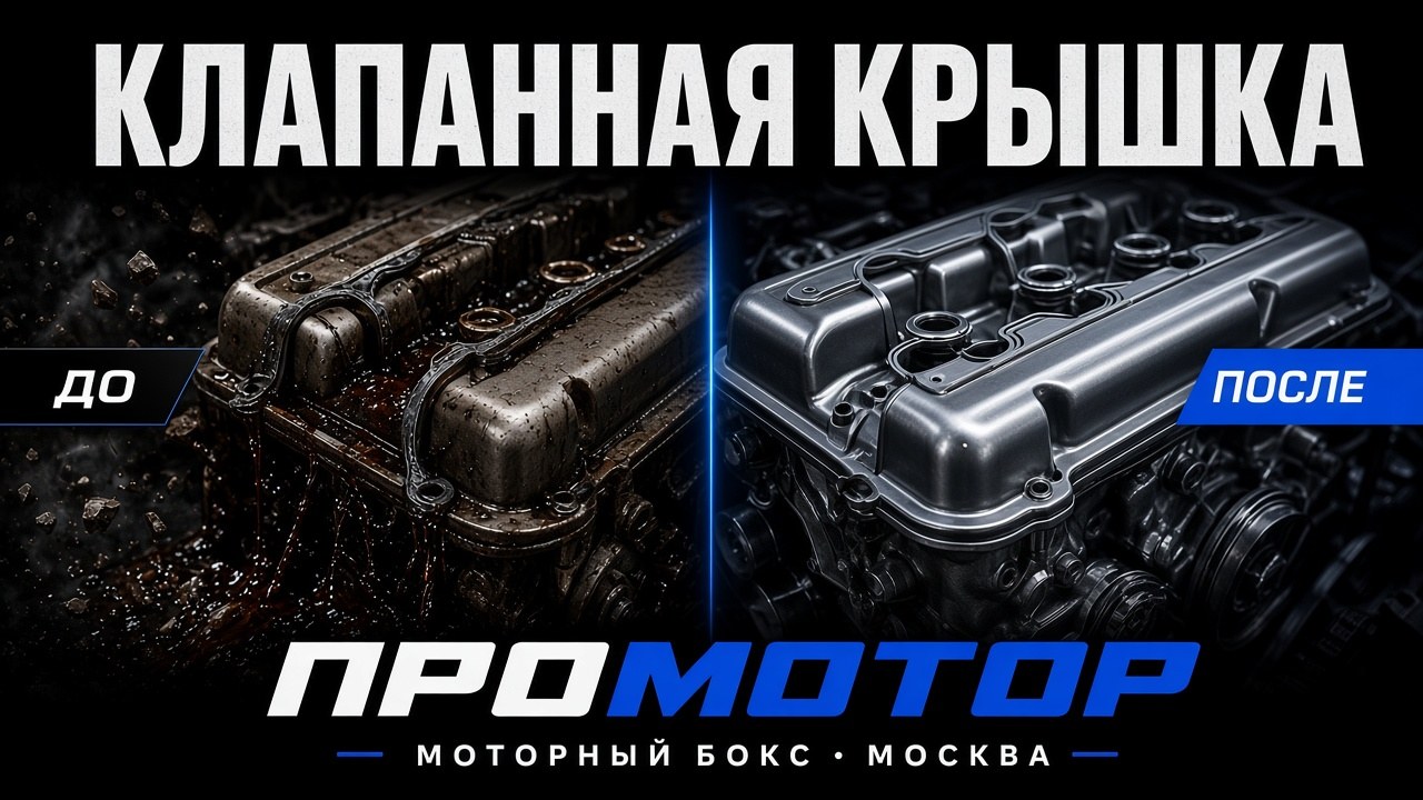 Замена прокладки клапанной крышки